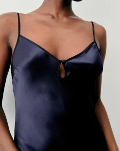 Online FROM FUTURE Robe Longue Bretelle Giula Animal Naturel