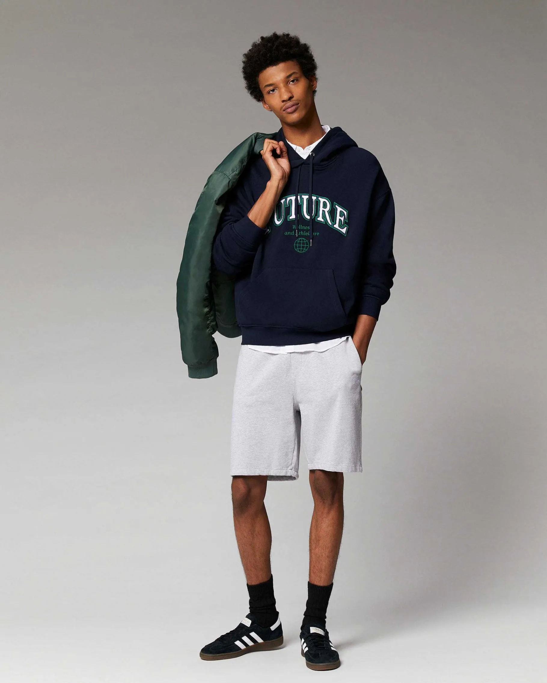 Online FROM FUTURE Sweatshirt Hoodie College Navy