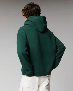 FROM FUTURE Sweatshirt Hoodie Future Is Calling Bottle Green