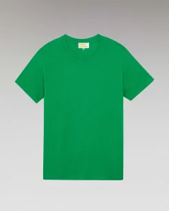 Sale FROM FUTURE T-Shirt Col Rond Basique Summer Green