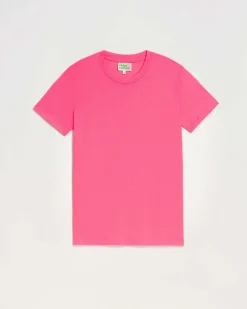 Best FROM FUTURE T-Shirt Col Rond Basique Rainbow Pink