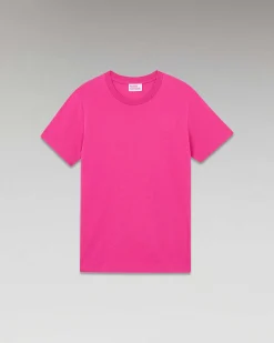 Hot FROM FUTURE T-Shirt Col Rond Boyfriend Flash Pink