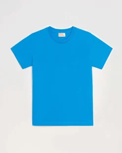 Online FROM FUTURE T-Shirt Col Rond Boyfriend Diva Blue
