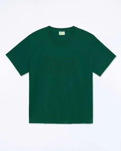 Hot FROM FUTURE T-Shirt Col Rond Future College Green