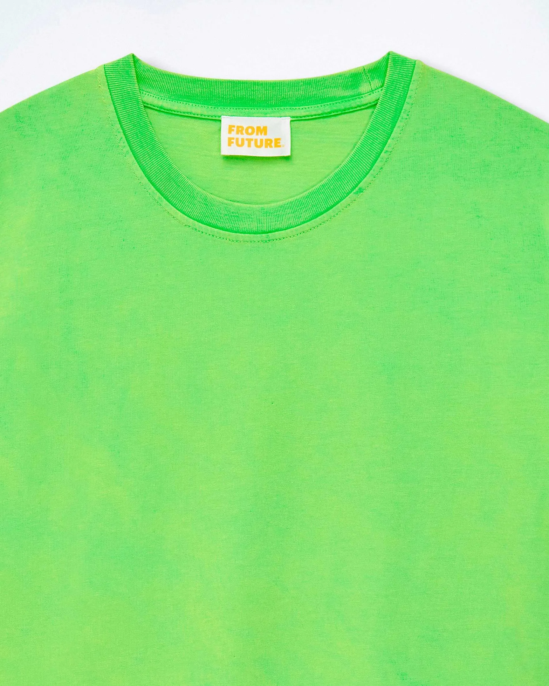 Clearance FROM FUTURE T-Shirt Col Rond Manches Courtes Magic Green