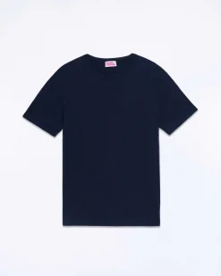 Sale FROM FUTURE T-Shirt Col Rond Uni Navy