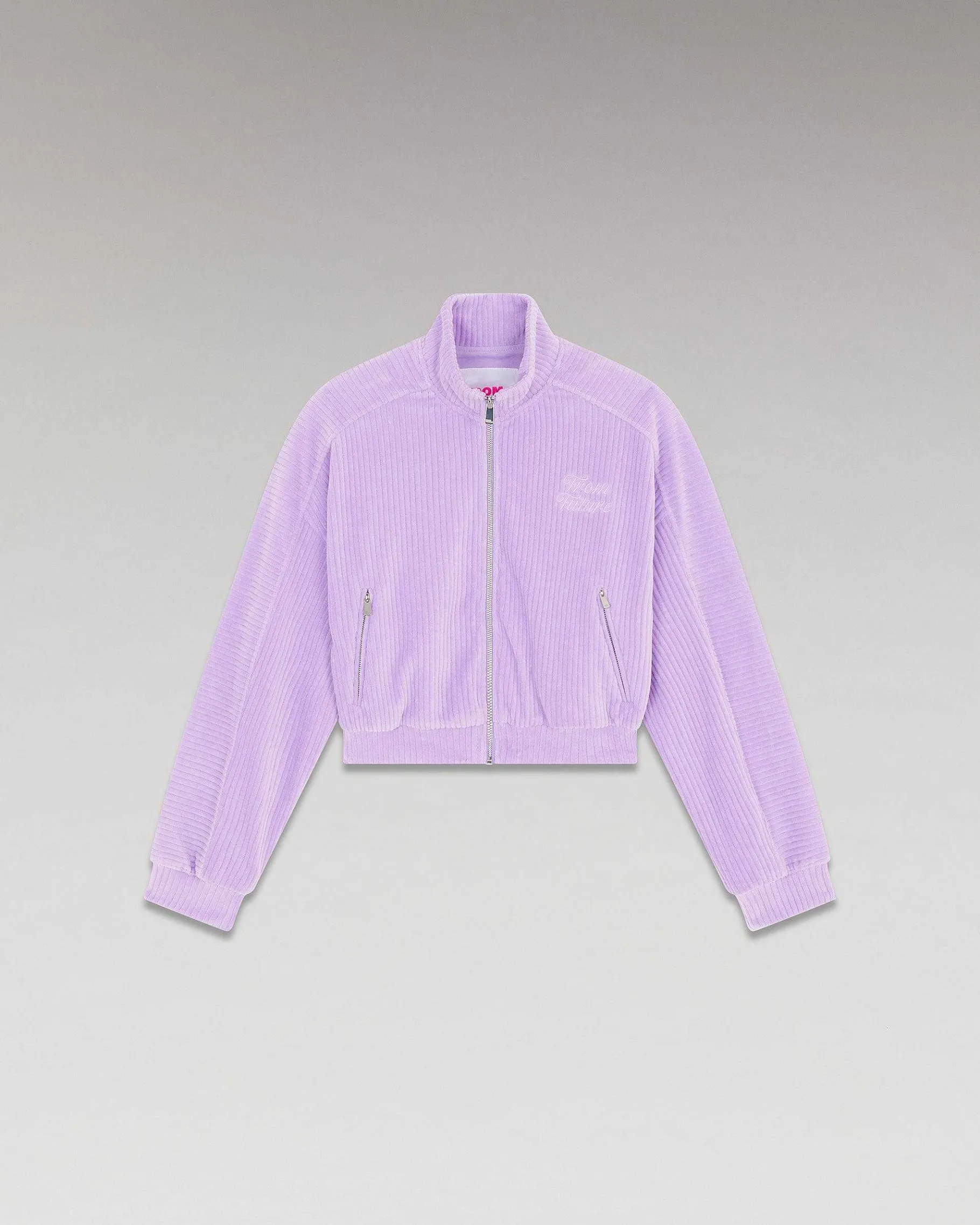 Hot FROM FUTURE Veste Courte Velours Holiday Lilac