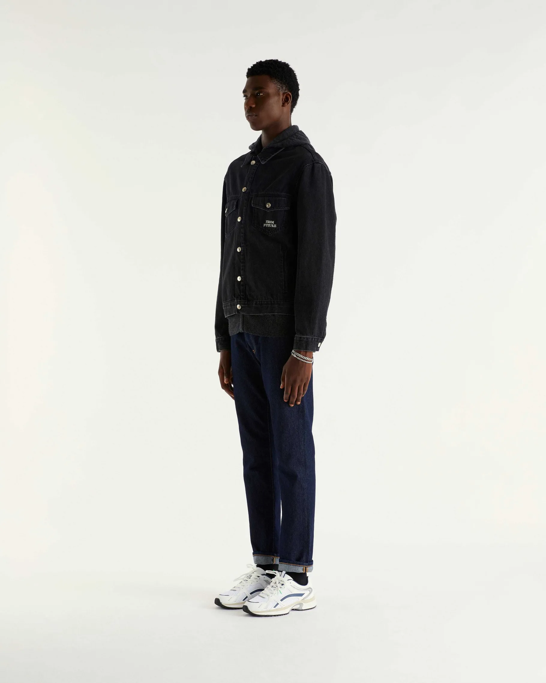 Clearance FROM FUTURE Veste Jean Noir